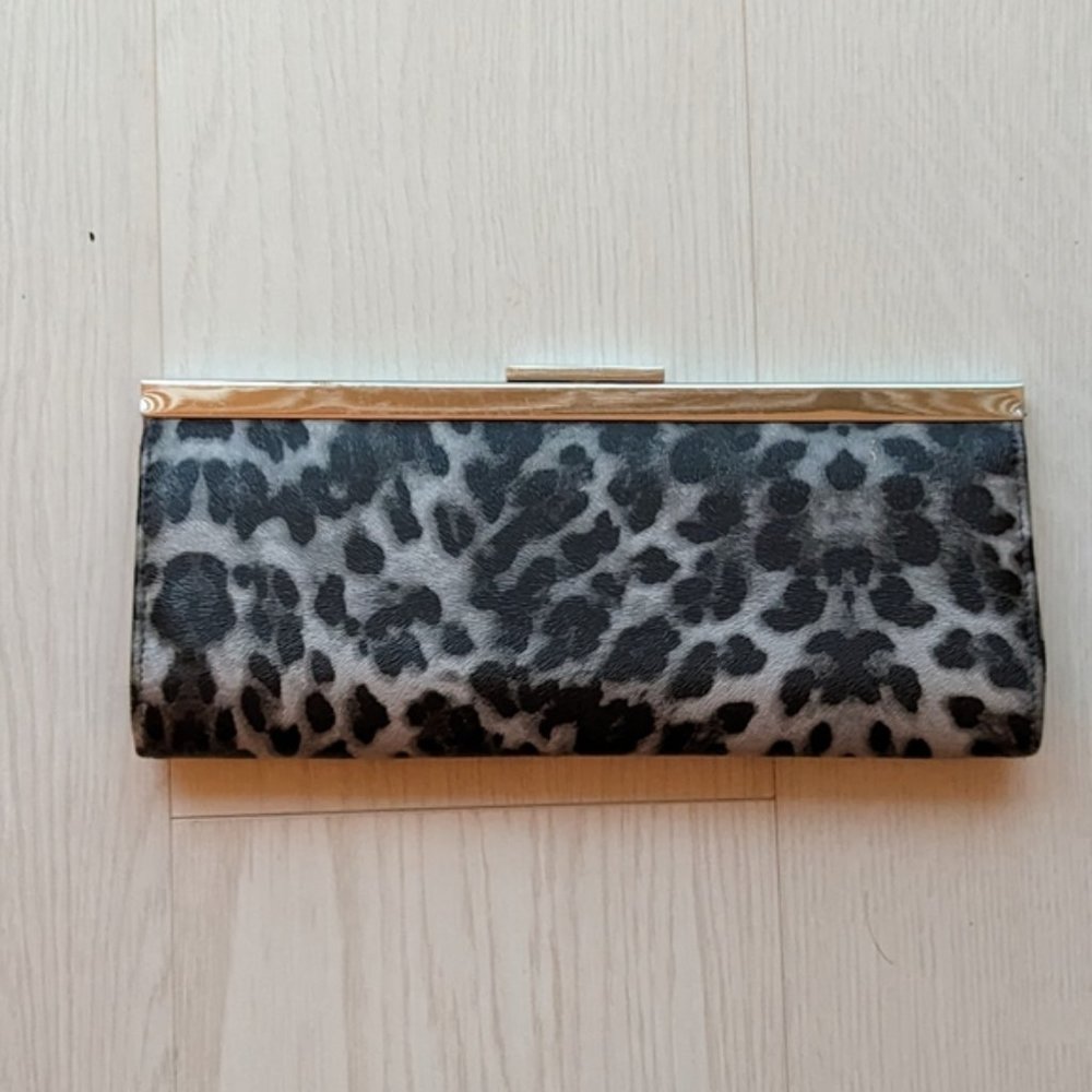 Aldo Clutch with Silver Hardware